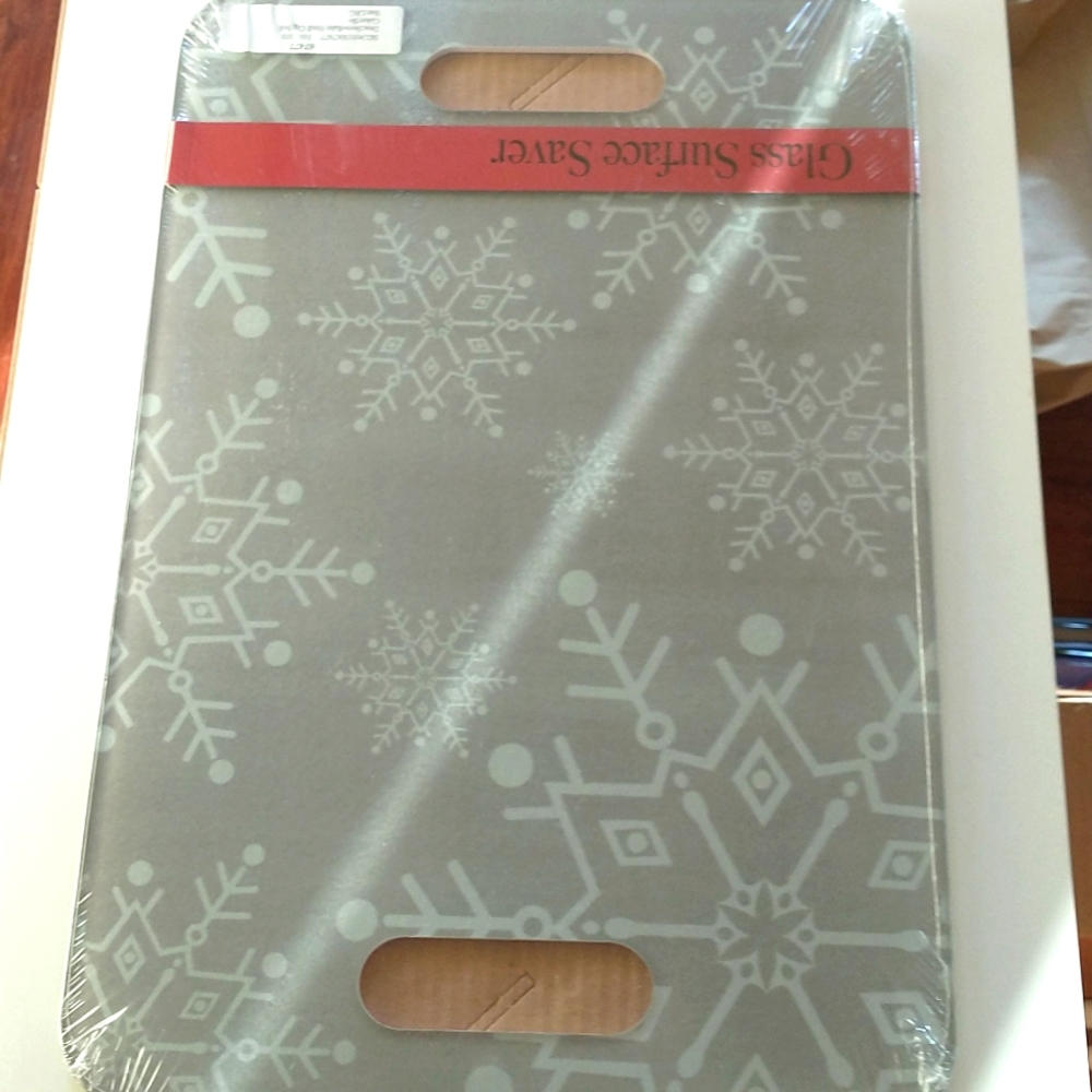 New Glass Surface Saver with Snowflake Pattern